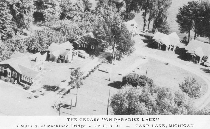 The Cedars Resort - Vintage Postcard (newer photo)